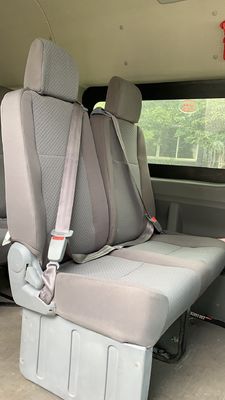 Backrest Recliner Hiace Bus Seats , Comfortable Bus Seats Small Space Occupancy