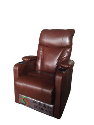 Folding Theater Couches , Theater Sofa Recliner Aluminum Alloy Structure