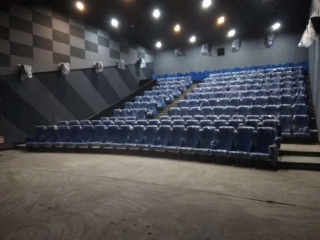 मीडिया रूम कमर्शियल थिएटर सीटिंग कस्टमाइज्ड कलर फोल्डेड डिज़ाइन