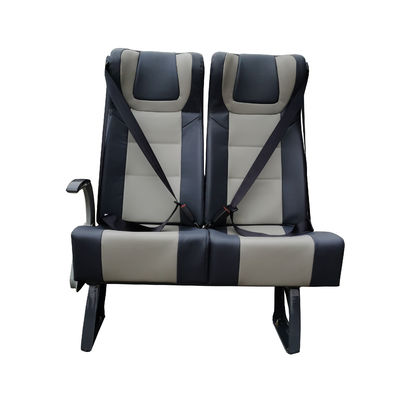 Long Distance Traveling Luxury Bus Seats , Bas Transnasional Seat Flame Retardant
