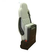 Customized Leather Fabric Bus Driver Seat Foldable