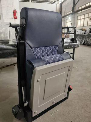 Slidable Folding Jump Conductor Seat For Tourist Bus 2+1 Layout